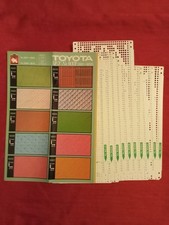 Toyota Punchcards For Standard