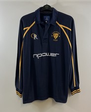 Worcester Warriors L/S Home Rugby Shirt 2002/04 Adults Large Oliver Ross H635
