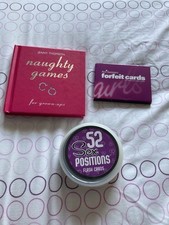Ann Summers Naughty Games For Adults Forfeit Cards 52 Sex Positions Flash Cards