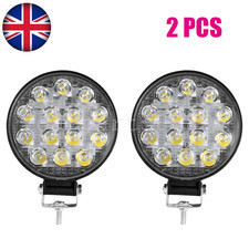2Pcs 4" LED Work Light Bar