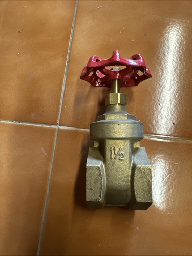 Gate valve - 1, 1/2”