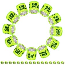 100pcs Pigeon Leg Rings Racing