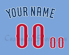 Chicago Cubs Customized Number