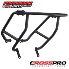 Honda NC750X 2016 16 CrossPro Textured Matt Black Aluminium Engine Crash Bar Kit