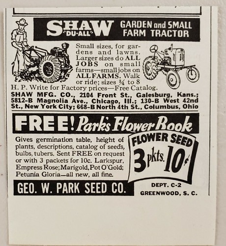 1941 print shaw - ad,