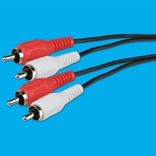 Maplin 3m Twin Phono Cable