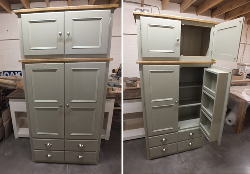 Rutland painted larder - rutland,