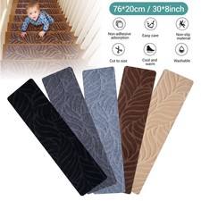 1-10Pcs Stair Pads Set Carpet