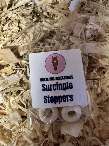 Horse rug surcingle stoppers - rug,