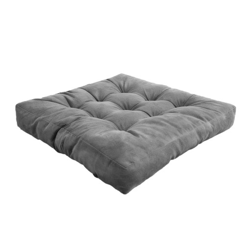 Corduroy floor cushion - cushion, thick