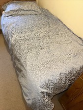 Bedeck Single Blue Duvet Set With Housewife Pillowcase