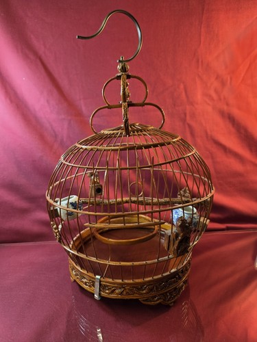 Vtg chinese bamboo - vtg, birdcage