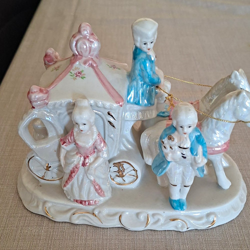 Porcelain figurine group