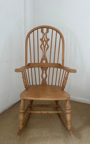 Solid pine rocking - solid, chair