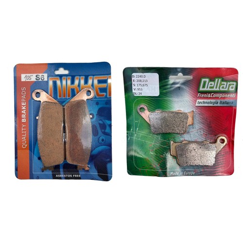 125 full brake pads - 125, r