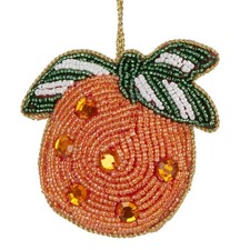 Beaded Fruit Christmas Tree