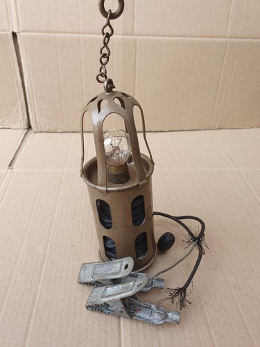 Vintage car inspection lamp - inspection,
