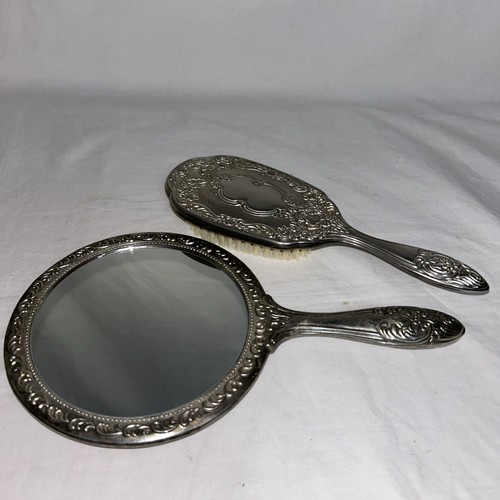 Vintage ornate silver tone - silver,