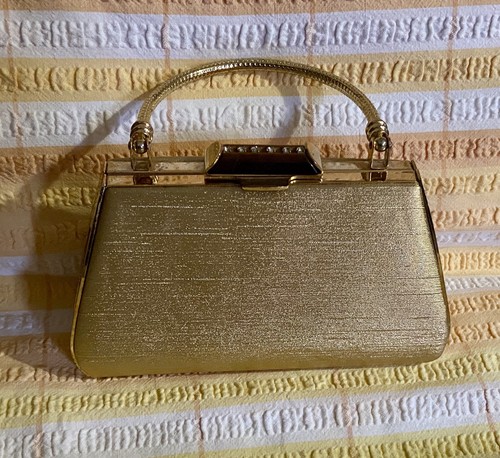 Beautiful little gold bag with - gold,