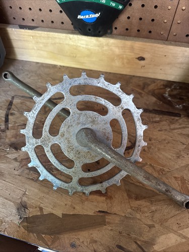 Antique piece skip tooth - antique,