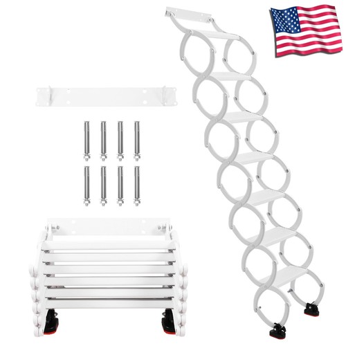 Steps wall mounted - 7, folding