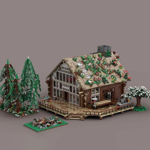 Luxury modern loghouse cabin - loghouse,