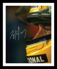 Ayrton Senna Autograph Signed