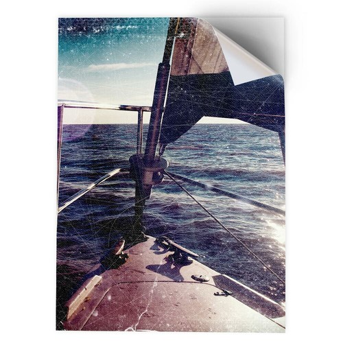 Vinyl sticker sailing - sticker,