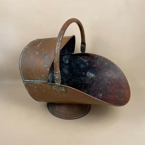 Antique metal copper coal - copper,