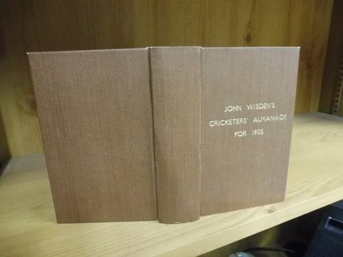 1905 wisden rebound - wisden, with