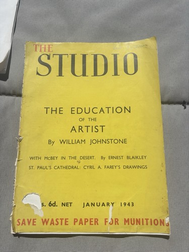 The studio magazine 1943 vol - magazine,