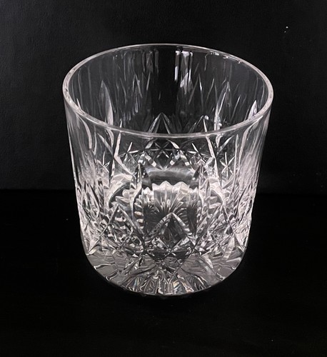 Heavy cut glass - heavy, whisky