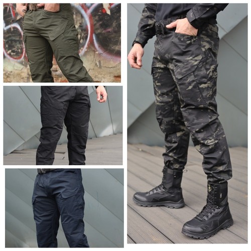 Trousers tactical combat - , black