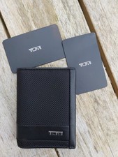 Genuine Black TUMI CARD CASE