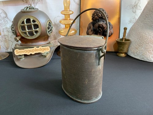 Antique lovely brass - and, iron