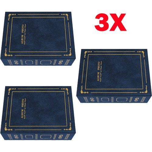 3pcs blue traditional - blue, 6"x4"