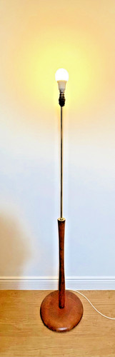 Mid century teak brass - mid,