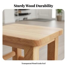 Small Round Wooden Stool