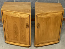 TWO MODERN SINGLE DOOR  ERCOL