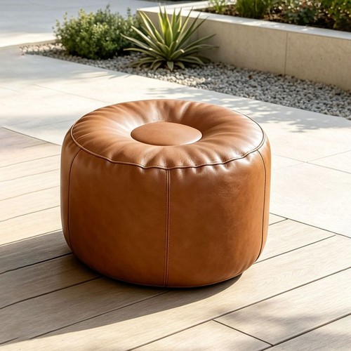 Waterproof pumpkin pouf - pouf, cover
