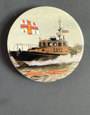 RNLI 1980s  Brede Lifeboat Lapel Pin Badge