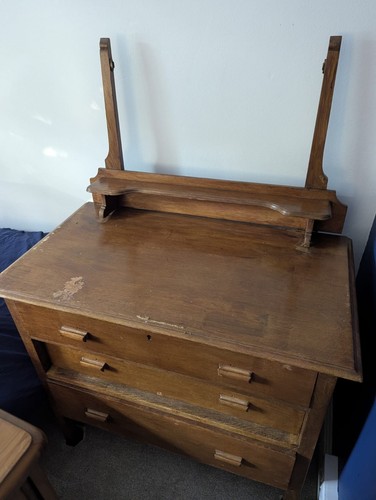 Solid oak antique - ,