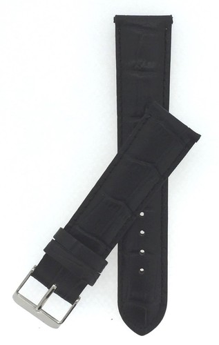 Genuine black crocodile grain - genuine,