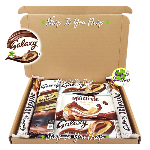 Galaxy chocolate personalised - chocolate,