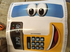 Little Tikes Cozy Gas or Fuel Pumper Spare Parts Stickers New