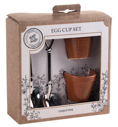 Egg cups spoon - set, piece