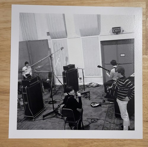 Press photo the beatles - -,