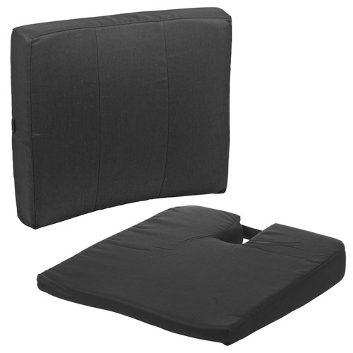 Black orthopaedic memory foam - orthopaedic,