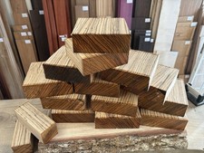 1x Zebrano Bowl Blank 6x2