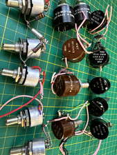 Wire wound potentiometers Qty 15